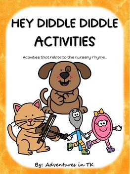 Hey Diddle Diddle Craft Activity - Crafty Bee Creations