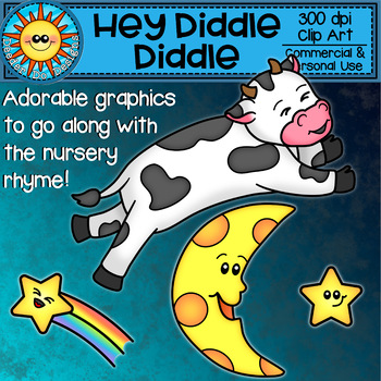 Hey Diddle Diddle Clip Art by Deeder Do | Teachers Pay Teachers
