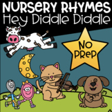 Hey Diddle Diddle Nursery Rhymes Posters, Readers and Printables!