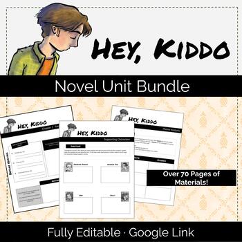 Preview of Hey, Kiddo · Graphic Novel Memoir · Bundle · No Prep · Google Links · Krosoczka