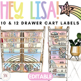 Bright & Happy 10 Drawer Cart & 12 Drawer Cart Labels | Da