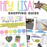 Hey Lisa! Bright & Happy Classroom Decor | Shopping Guide