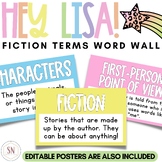 Hey Lisa! Bright & Happy Fiction – Elements of a Story Wor