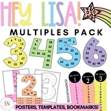Hey Lisa! Bright & Happy Multiples Posters  | Editable | *NEW