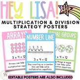 Hey Lisa! Bright & Happy Multiplication & Division Posters