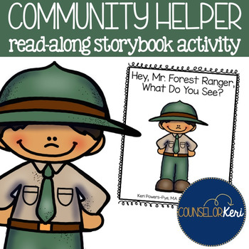 Preview of Community Helper Storybook for Early Elementary Career Education 2