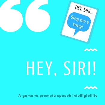 Preview of Hey, Siri! A game for speech intelligibility