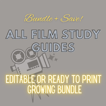 Preview of HeyKenna Film Study GROWING BUNDLE