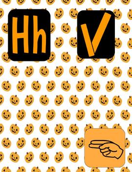 Preview of Hh is for Halloween (Visual Phonics)