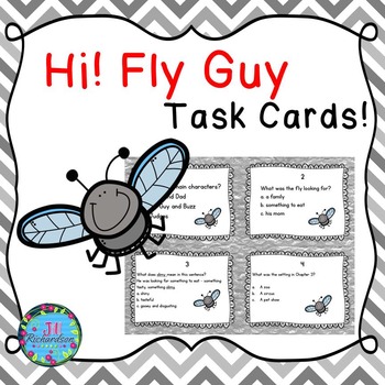 Preview of Hi! Fly Guy Activities - Task Cards