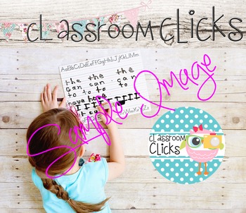 Preview of Child Writes Sight Words Image_41: Hi Res Images for Bloggers & Teacherpreneurs