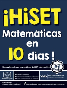 Preview of HiSET Matemáticas en 10 días