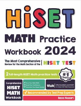Preview of HiSET Math Practice Workbook