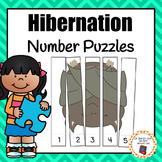 Hibernating Animals Number Puzzles For Skip and Rote Counting