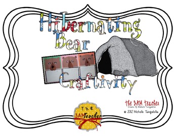 Preview of Hibernating Bear Craftivity