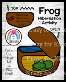 Hibernation Activity with Frog Craft for Science Center