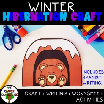 Preview of Hibernation Bear Craft | Hibernation Craft | Hibernación