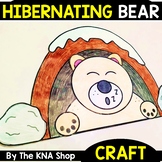 Hibernation Bear Craft Kindergarten Crafts Day Bulletin Board