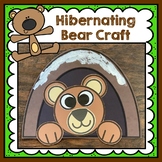 Hibernation Craft, Hibernating Bear Craft, Winter Bear Craft