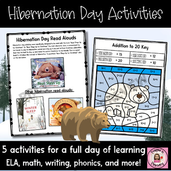 Preview of Hibernation Day Activities - 12 Days of Christmas