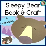 Hibernation Guided Reading Sleepy Bear Book and Craft | Hi
