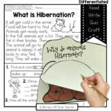Hibernation - Literacy and Craft
