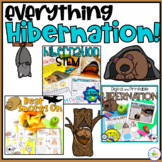 Hibernation Themed Activities - Hibernating Animals Lesson Bundle