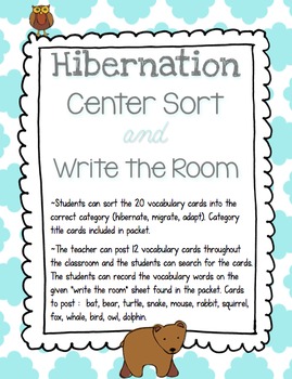 Hibernation Unit - Hibernate, Migrate, Adapt by Kindergarten Friends