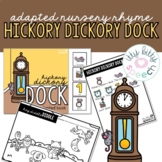Hickory, Dickory Dock | An Adapted Nursery Rhyme (+BOOM Cards)