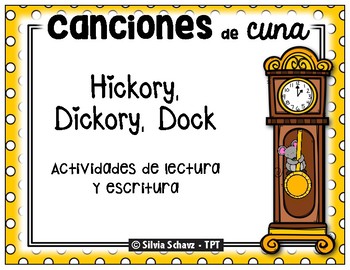Preview of Hickory, Dickory, Dock en español