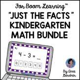 Boom Cards Distance Learning: Math Facts For Kindergarten 