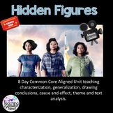 Hidden Figures- 8 day unit comprehension, analysis and lit