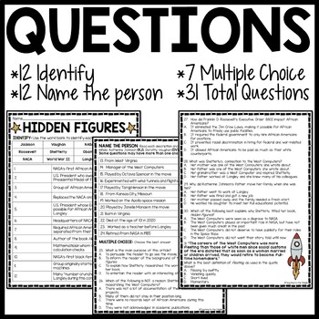 hidden figures movie questions and answers