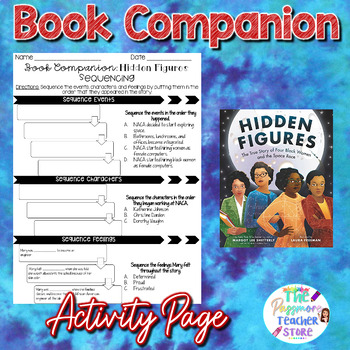 Preview of Hidden Figures Book Companion Activity l Sequencing l Diverse Reads
