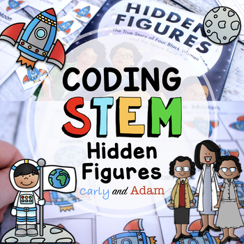 Preview of Hidden Figures Black History Month Coding Activity
