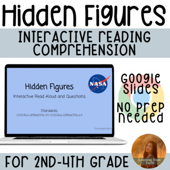 Preview of Hidden Figures Interactive Reading Comprehension