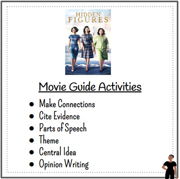 Preview of Hidden Figures Movie Guide - Black History Month - Women's History Month