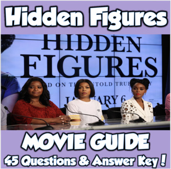 Preview of Hidden Figures Movie Guide (Black History Month/Women's Studies)