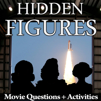 Preview of Hidden Figures Movie Guide + Extension Questions - Answer Keys Included