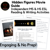 Hidden Figures Movie Guide Middle & High School ESL No Pre