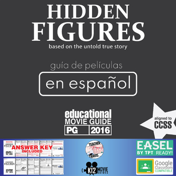 Preview of Hidden Figures Movie Guide in Spanish | Español (PG - 2016)