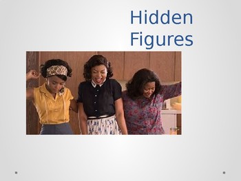 Preview of Hidden Figures Movie  Powerpoint