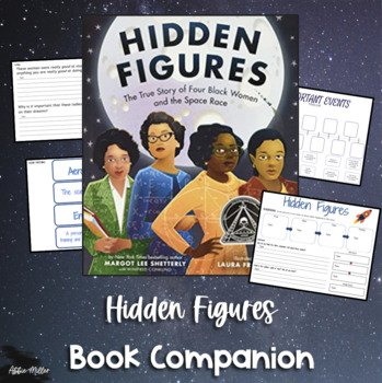 Preview of Hidden Figures - Printable or Digital Activities (Black History Month)