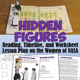 Hidden Figures Reading and Timeline Lesson Plan