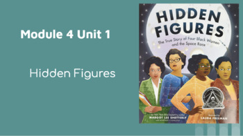 Preview of Hidden Figures: Unit 1 slides and Assessments