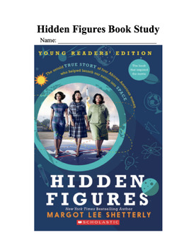 Preview of Hidden Figures Young Reader's Edition Chapter Questions Digital File