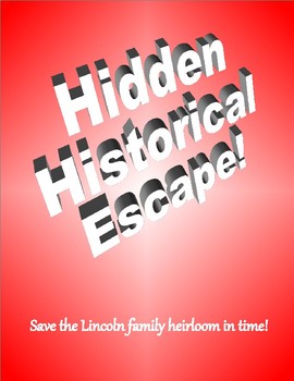 Preview of Hidden Historical Escape! Lincoln Edition