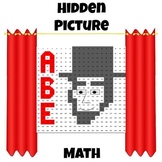 Hidden Picture Algebra - Solve Equations - Abraham Lincoln