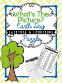 Hidden Picture Latitude and Longitude Puzzle: Earth Day