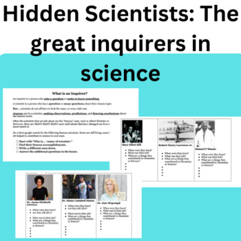 Preview of Hidden Scientists: The great inquirers in science